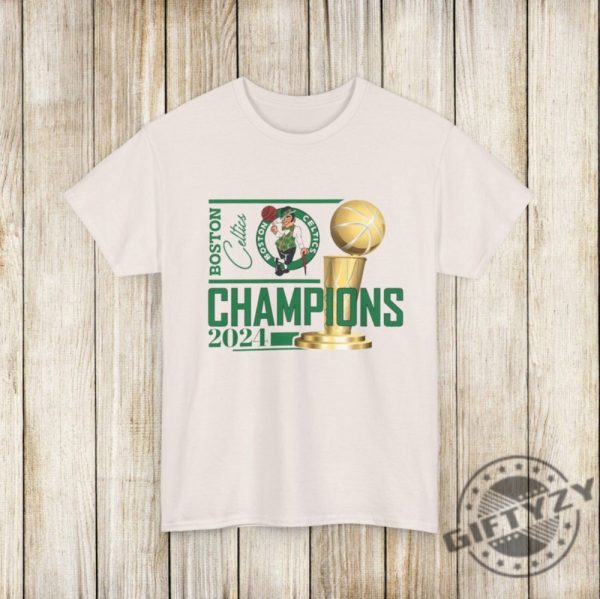 Boston Celtics Nba Championship 2024 Fan Shirt giftyzy 2