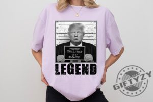 Trump Mugshot Trump For President 2024 Shirt giftyzy 3