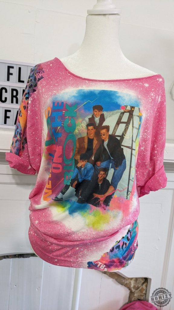 Nkotb New Kids On The Block Magic Summer Boy Band 1980S 3D Over Printed Shirt giftyzy 1