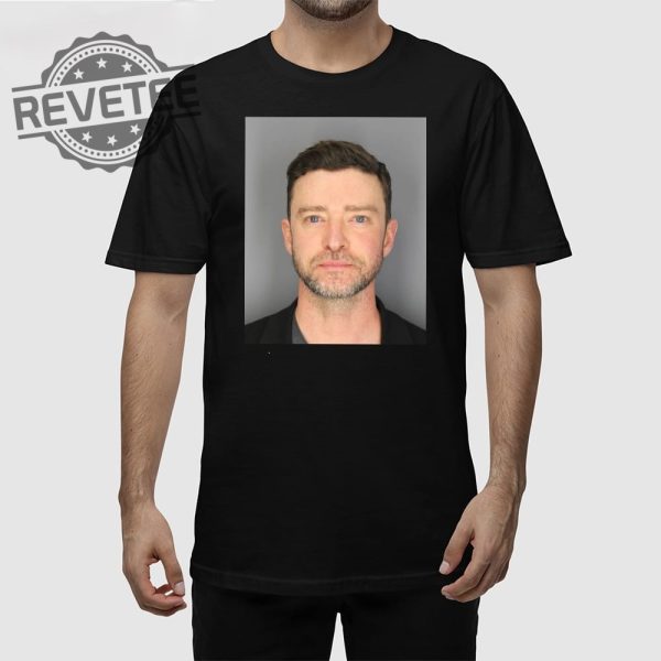 Justin Timberlake Mugshot T Shirt Justin Timberlake Mug Photo Shirt Justin Timberlake Mug Photo T Shirt revetee 1