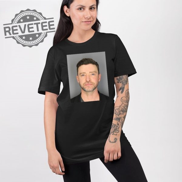 Justin Timberlake Mugshot T Shirt Justin Timberlake Mug Photo Shirt Justin Timberlake Mug Photo T Shirt revetee 2