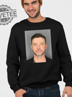 Justin Timberlake Mugshot T Shirt Justin Timberlake Mug Photo Shirt Justin Timberlake Mug Photo T Shirt revetee 3