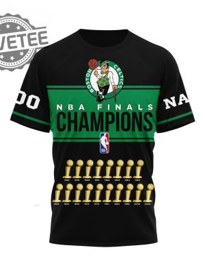 Boston Celtics 2024 Nbachampions Finals Trophy Shirts Celtics Finals 2024 18X Champions Different Here Shirts revetee 2