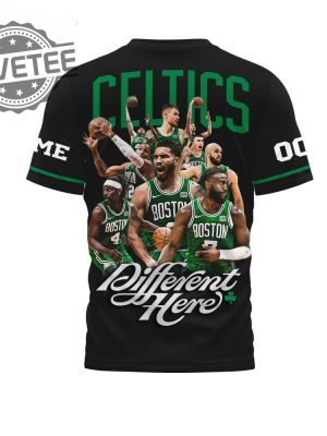 Boston Celtics 2024 Nbachampions Finals Trophy Shirts Celtics Finals 2024 18X Champions Different Here Shirts revetee 3