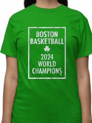 Boston Basketball 2024 World Champions Shirts Boston Celtics 2024 Nba Champions Shirt revetee 3