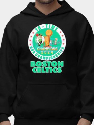 Celtics 18 Time 2024 World Champions T Shirt Boston Celtics 18 Time 2024 World Champions Shirts revetee 2