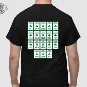 Celtics Banner 18 Finals Champions 2024 Shirts Boston Celtics World Champions Banner 18 T Shirt revetee 3