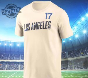 Shohei Ohtani 17 Dodgers City Connect Baseball 2024 Shirts Shohei Ohtani 17 Dodgers T Shirt revetee 2