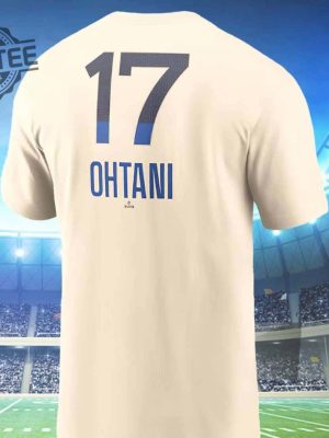 Shohei Ohtani 17 Dodgers City Connect Baseball 2024 Shirts Shohei Ohtani 17 Dodgers T Shirt revetee 3