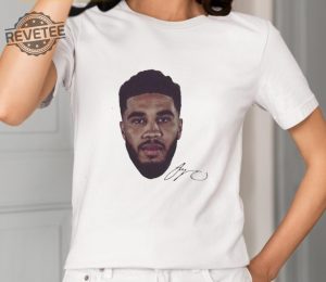 Celtics Jayson Tatum Champion Face 2024 Signature Shirts Boston Celtics Jayson Tatum T Shirt revetee 2