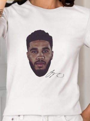 Celtics Jayson Tatum Champion Face 2024 Signature Shirts Boston Celtics Jayson Tatum T Shirt revetee 2