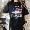 Red White And Busch Light Vintage 4Th Of July Shirt giftyzy 2