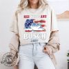 Red White And Busch Light Vintage 4Th Of July Shirt giftyzy 3