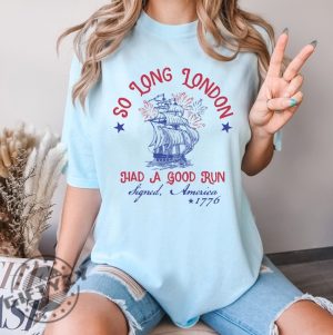 So Long London 4Th Of July Swiftie Fangirl Shirt giftyzy 2