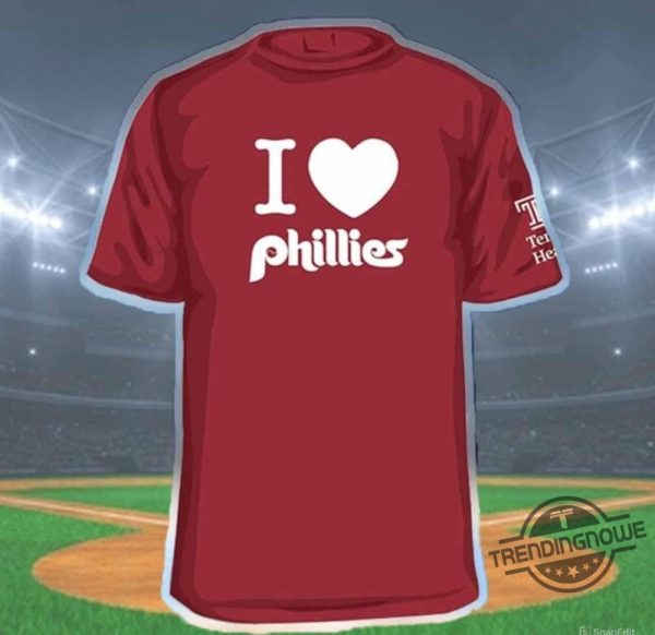 I Heart Phillies Night Shirt Phillies 2024 Giveaway trendingnowe 1