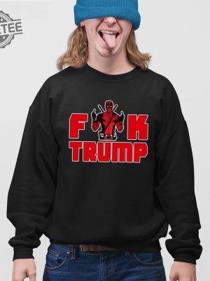 Fuck Trump Deadpool Shirts Fuck Trump Deadpool T Shirts Fuck Trump Deadpool Hoodie Deadpool Trump Shirt revetee 5