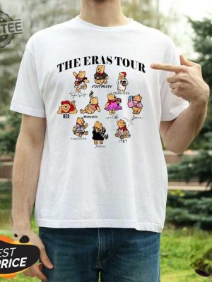 Official Taylor Swift The Eras Tour Disney Winnie The Pooh T Shirts Taylor Swift The Eras Tour Disney T Shirt revetee 2