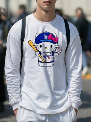 Hello Kitty Los Angeles Dodgers Mlb Shirts Hello Kitty Dodgers Mlb T Shirts Hello Kitty Los Angeles Dodgers T Shirts revetee 3