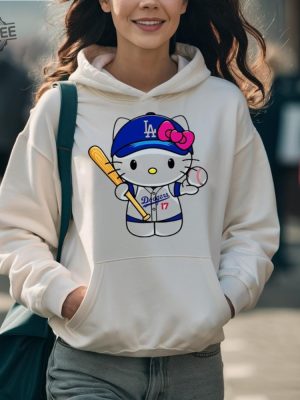 Hello Kitty Los Angeles Dodgers Mlb Shirts Hello Kitty Dodgers Mlb T Shirts Hello Kitty Los Angeles Dodgers T Shirts revetee 4