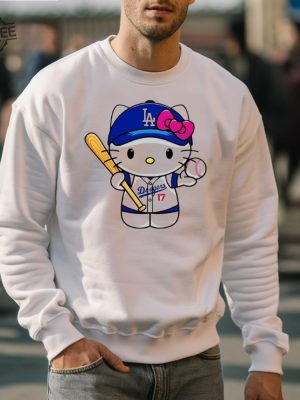 Hello Kitty Los Angeles Dodgers Mlb Shirts Hello Kitty Dodgers Mlb T Shirts Hello Kitty Los Angeles Dodgers T Shirts revetee 5