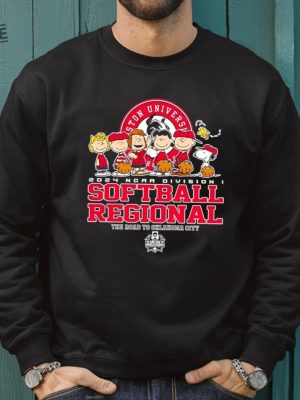 Peanuts Characters 2024 Ncaa Division I Softball Regional Boston University Shirts Peanuts Characters Boston University T Shirts revetee 3