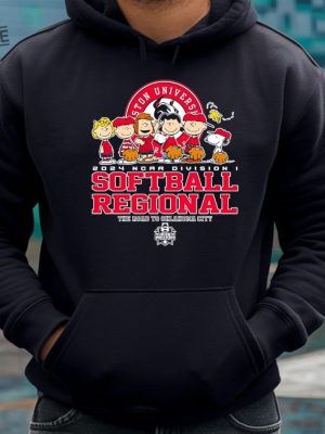 Peanuts Characters 2024 Ncaa Division I Softball Regional Boston University Shirts Peanuts Characters Boston University T Shirts revetee 4