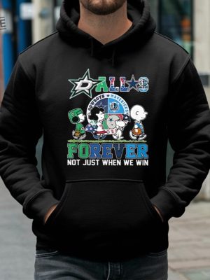 Dallas Stars Mavericks Texas Rangers Dallas Cowboys Snoopy Shirts Hoodie Sweatshirt Unique revetee 4