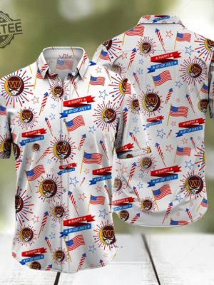 Nfl Washington Commanders Grateful Dead Hawaiian Shirt Grateful Dead Button Up Shirt Unique revetee 2