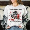 Strawberry Jams But My Glock Dont Shirt giftyzy 3