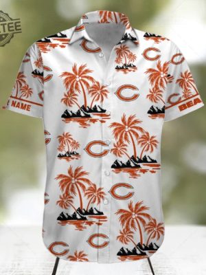 Nfl Chicago Bears Palm Tree Tropical Summer Hawaiian Shirt Nfl Chicago Bears Palm Tree Hawaiian Shirt Unique revetee 2