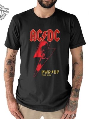 Acdc T Shirt Acdc Tour 2024 Usa Shirt Acdc Band T Shirts Unique revetee 3