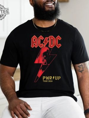 Acdc T Shirt Acdc Tour 2024 Usa Shirt Acdc Band T Shirts Unique revetee 4