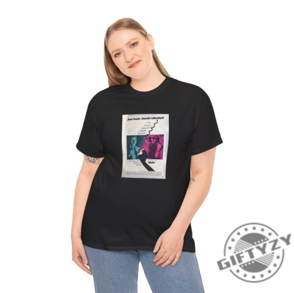 Klute Jane Fonda Donald Sutherland Movie Shirt giftyzy 2