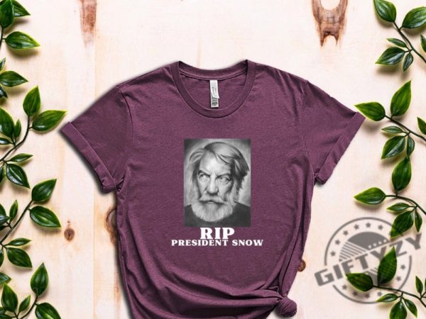 Rip Donald Sutherland President Snow Hunger Games Shirt giftyzy 1