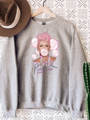 P Nk Summer Carnival Tour Sweatshirt Trustfall Album Hoodie Pink Tour Tee P Nk Tour 2024 Shirt revetee 3