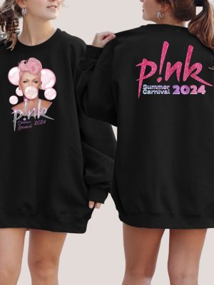 P Nk Summer Carnival Tour Sweatshirt Trustfall Album Hoodie Pink Tour Tee P Nk Tour 2024 Shirt revetee 4