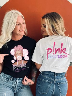 P Nk Summer Carnival Tour Sweatshirt Trustfall Album Hoodie Pink Tour Tee P Nk Tour 2024 Shirt revetee 5