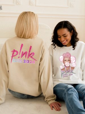 P Nk Summer Carnival Tour Sweatshirt Trustfall Album Hoodie Pink Tour Tee P Nk Tour 2024 Shirt revetee 6