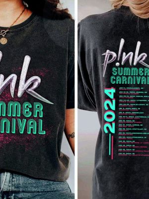 P Nk Pink Singer Summer Carnival 2024 Festival World Tour T Shirt Hoodie P Nk Tour 2024 Shirt revetee 2