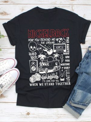 Nickelback Shirt Nickelback Sweatshirt Get Rollin Tour Rock Music Shirt Rock Shirt revetee 3