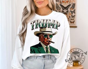 Cowboy Western Make America Great Donald Daddy Trump 2024 Shirt giftyzy 2