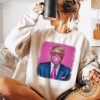 President Donald Trump Pink Sunglasses Trump Bubble Gum Shirt giftyzy 2