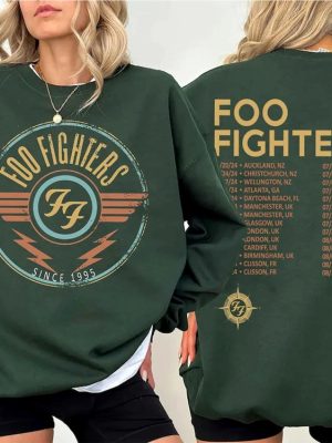 Foo Fighters 2024 Tour Shirt Everything Or Nothing At Shirt Foo Fighters Band Shirt Foo Fighters Fan Gift revetee 2