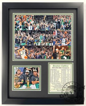 Boston Celtics 20232024 Nba Champions Poster Canvas giftyzy 2