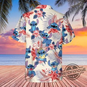 Stitch Hawaiian Shirt Stitch Beach Shirt Stitch Summer Shirt Stitch Hawaiian 4Th Of July Shirt Summer Vacation Aloha Shirt trendingnowe 2