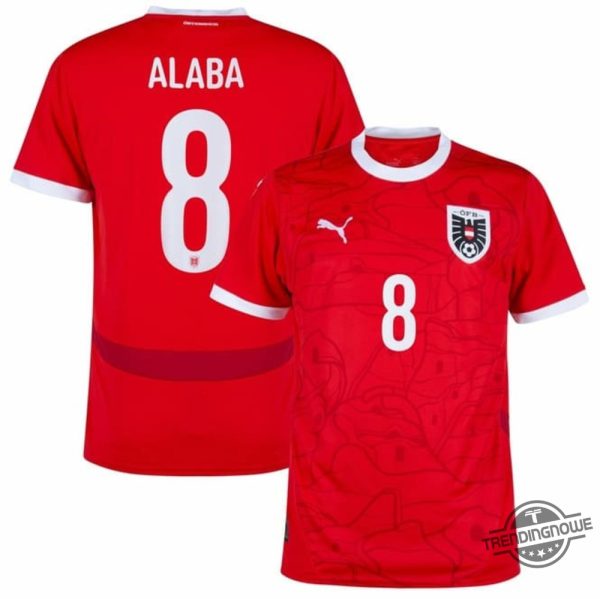 Austria Home National Team Jerseys Best Seller Jersey Euro 2024 trendingnowe 1