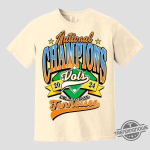 Tennessee Baseball National Championship Shirt 2024 Baseball National Champions Vintage Tee trendingnowe 1