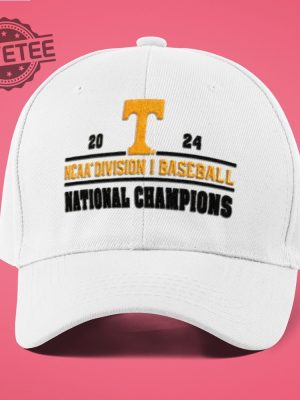 Tennessee 2024 Baseball National Champions Hitch Rope Hat 2024 Baseball National Champions Hitch Hat Unique revetee 2