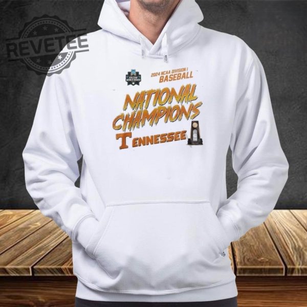Tennessee Volunteers Champion 2024 Ncaa Division I Baseball Team Shirt National Champions Tennessee Shirt revetee 1