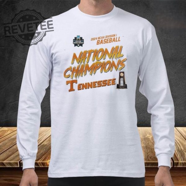Tennessee Volunteers Champion 2024 Ncaa Division I Baseball Team Shirt National Champions Tennessee Shirt revetee 2